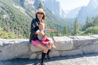 Tunnel View as you enter Yosemite Valley