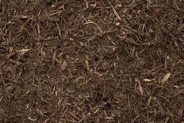 brown mulch