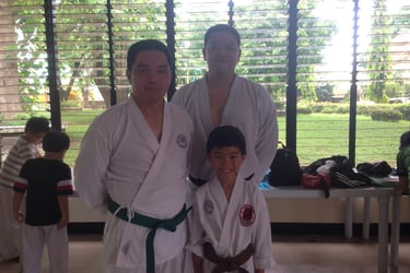Juaquin and Zandro visit KDA Dojo in Philippines