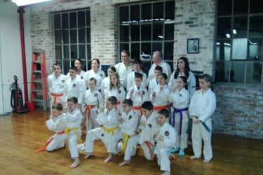 Kids Belt Testing