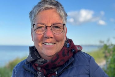 Marion Lindhof auf Fehmarn.