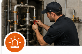 24-hour emergency plumbing service 