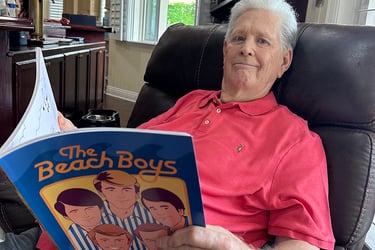 brian wilson relaxing