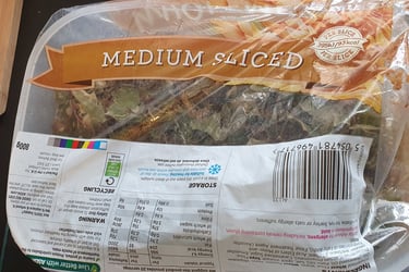 Bread wrapper used as humidity cover for cuttings