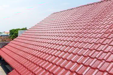 Genteng uPVC Royal Roof untuk ruko mutiara abadi mojokerto