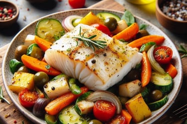 salada de bacalhau e leguems de vidafit&receitas