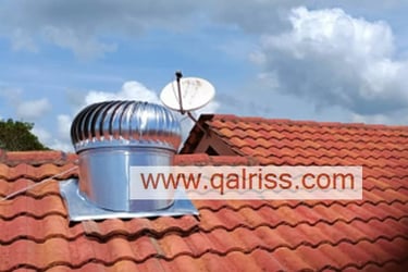 Pemasangan Turbine Ventilator di rumah customer di Kuantan, Pahang