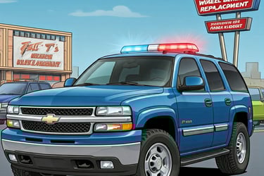 Fast T's emergency wheel bearing replacement Service truck
