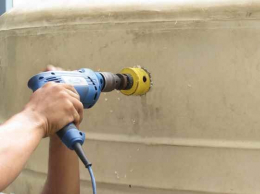 obras civis e de instalação de caixas separadoras