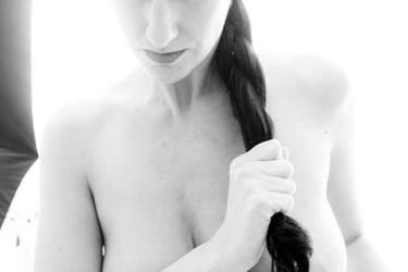 Black and white photo of Jennadea