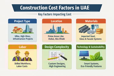 construction cost factors in uae