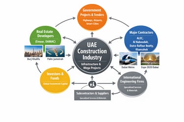 uae construction industry ecosystem overview
