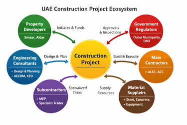 UAE construction project ecosystem