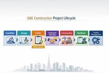 UAE construction project lifecycle