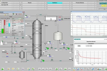 PLC programlama ekranı görüntüsü