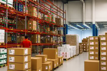 Etiquetas a gran escala para Comercializadoras, Bodegas de Mayore0, Distribuidores de Mercancías, Comercio al por mayor