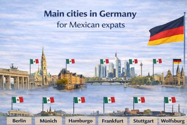 Main Cities in Germany for Mexican Expats