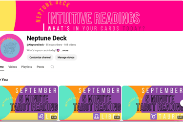  Subscribe on YouTube to stay up to date on the latest readings!