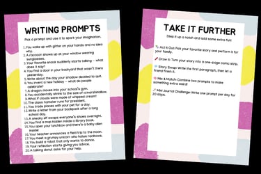 Random Writing Prompts for kids