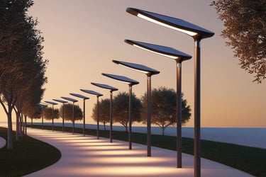 Solar street lights