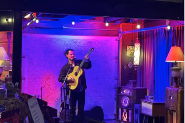 Johnny Hastings - indoor stage - best live music in Hill City and Rapid City