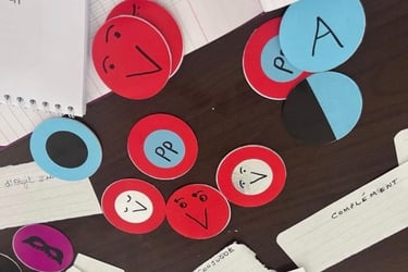jeu de grammaire pour comprendre la nature à Madridet les fonctions des mots dans une phrase
