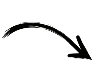 Stylized arrow pointing from left to right, indicating process progression