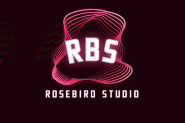 logo du studio d 'enregistrement rosebirdstudio