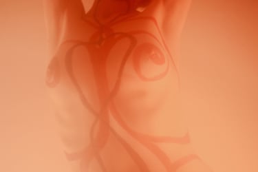 body painting, endless spiral