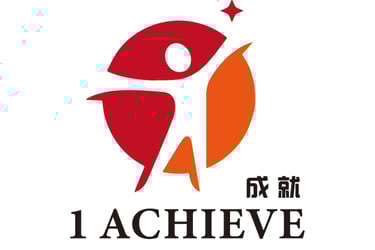 this is 1 Achieve Employment Pte Ltd company logo of a maid agency in Singapore