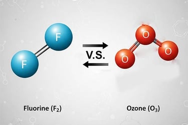 Fluor VS Ozone hygiene-precision.com