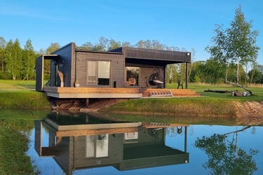 Modulinis namas 50m2 gyvenamo ploto