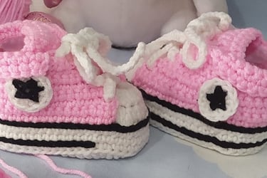 Botín de crochet Prestosa Star