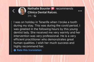 review clinica dental raices alaa