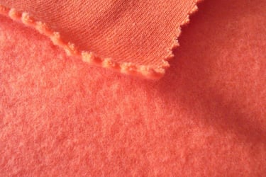 orange polar fleece
