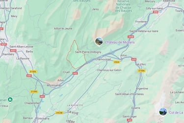 savoie combe de savoie montmélian saint pierre d'albigny La rochette Aiguebelle Gilly Albertville