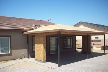 Patio room framing