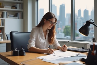 woman wearing ornage tank top