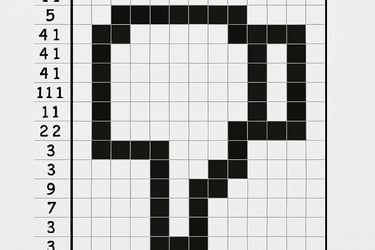 Nanogram Puzzle Thumbs Down 