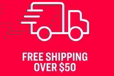 Free Shipping $50