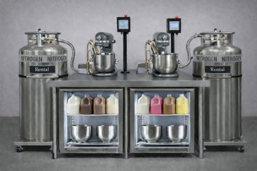 Nitrogen Ice Cream automation