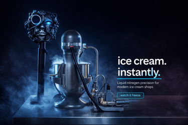 nitrogen ice cream equipment