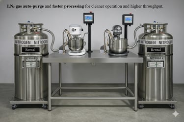 Liquid Nitrogen ice cream