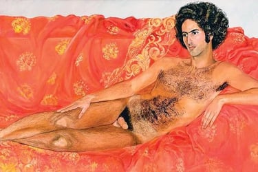 Sylvia Sleigh, Lawrence Alloway’s Reclining Nude (1973)