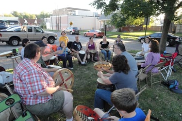 SpellboundCeremonies.com community drum circle