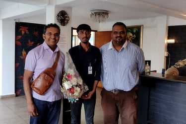 Mr. Bharath Client Meet at Goa - WEARE OCEAN EXPORT