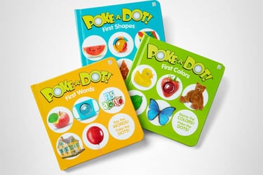 book gifts for SLPs poke a dot