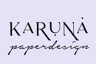 Karuna paper design. Gratitud, crecimiento, personal