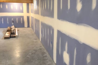 basement drywall install belchertown