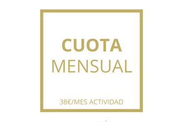 cuota mensual Gimnasio Olimpo La Bañeza